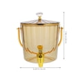 thumbnail image 2 of SHISUYAN Drinks Dispenser Juices Container Party Cold Water Dispenser with Lid Spigot, 2 of 9