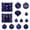 F-787, variant on 48-Piece Plastic Christmas Ball Ornament Set, Shatterproof Holiday Decorations, Colorful Tree Baubles for Home Decor,Vsgery