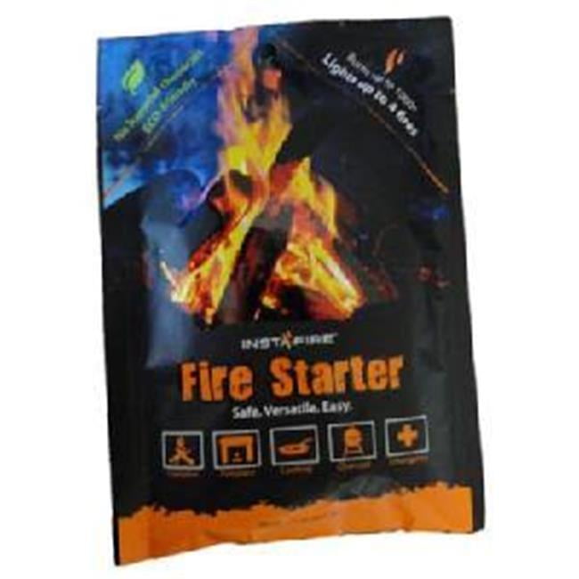 New InstaFire Charcoal Briquette Starter 8 Burnable Packs 