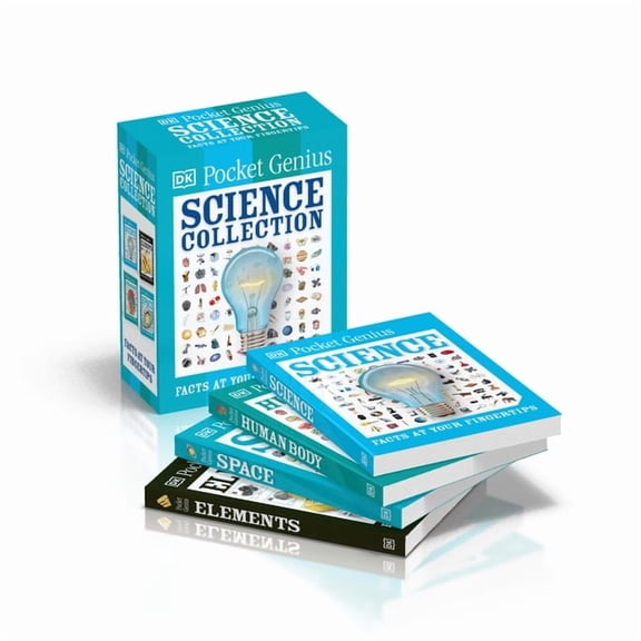 Pocket Genius Science 4-Book Collection, (Paperback)