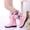 Pink, variant on Big Girls Winter Tall Boots Princess Fleece Lined Leather Warm Non-slip Elegant Long Boots for Indoor Outdoor Daily Use Pink 27