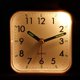 thumbnail image 3 of Reloj despertador analógico pequeño con pilas, silencioso, sin tictac, pitidos ascendentes, repetición, funciones de luz, fácil de configurar (blanco), 3 of 5