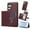 Winered, variant on Allytechgroup Galaxy S25 Edge Case, Premium PU Leather 2 In 1 Wallet Phone Case for Samsung Galaxy S25 Edge with Card Holder Shockproof TPU Magnetic Cover Compatible with MagSafe & Car Mount,Green