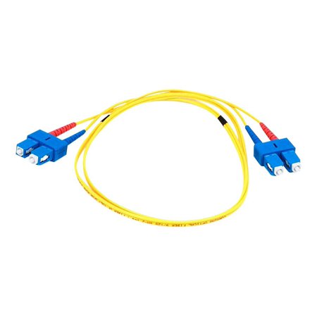 UPC: 0844660068433 | Monoprice – Network cable – SC single-mode (M) to SC single-mode (M) – 1 m – fiber optic – 9 / 125 micron – yellow