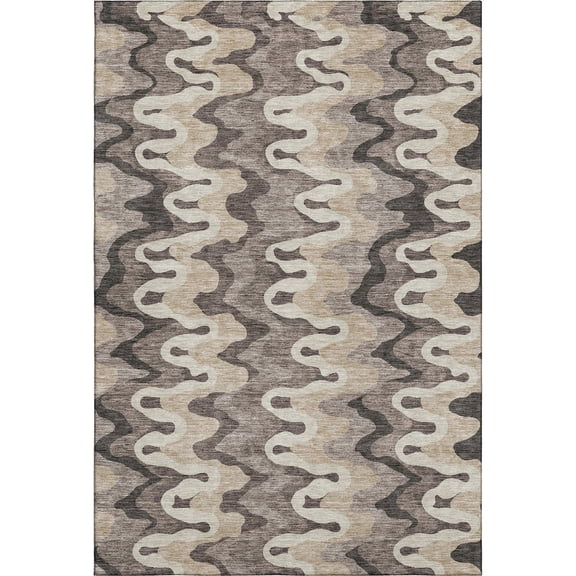 Dalyn Rugs Premium Machine Washable Mayfield AMF750 Taupe 9' x 12' Rug