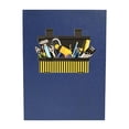 thumbnail image 3 of Abbracc Fathers Day Card up Card 3D Envelope Thank You Card Popup Card Birthday Card for toolbox, 3 of 9