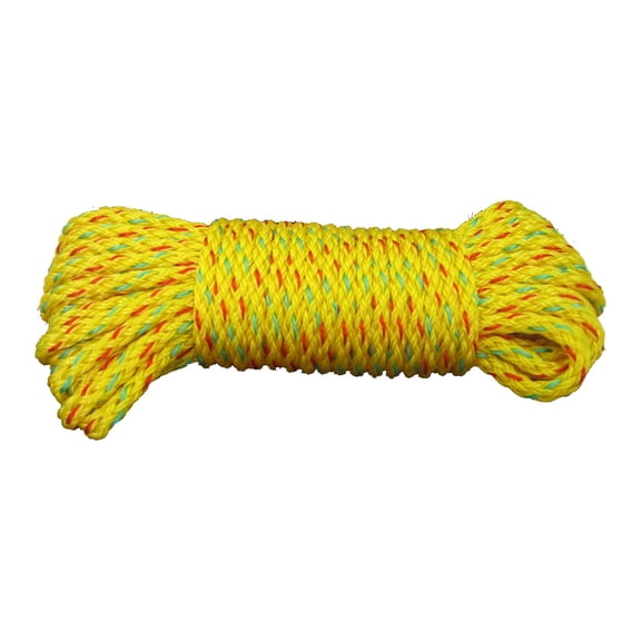 Promar 200 FT, 1/2" Yellow Braided Rope Spool