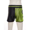 thumbnail image 6 of Zaldita Kids Boys Muay Thai Shorts Boxing Kickboxing Kick Martial Arts MMA Training Trunk Gym Workout Green&Black L/160, 6 of 7