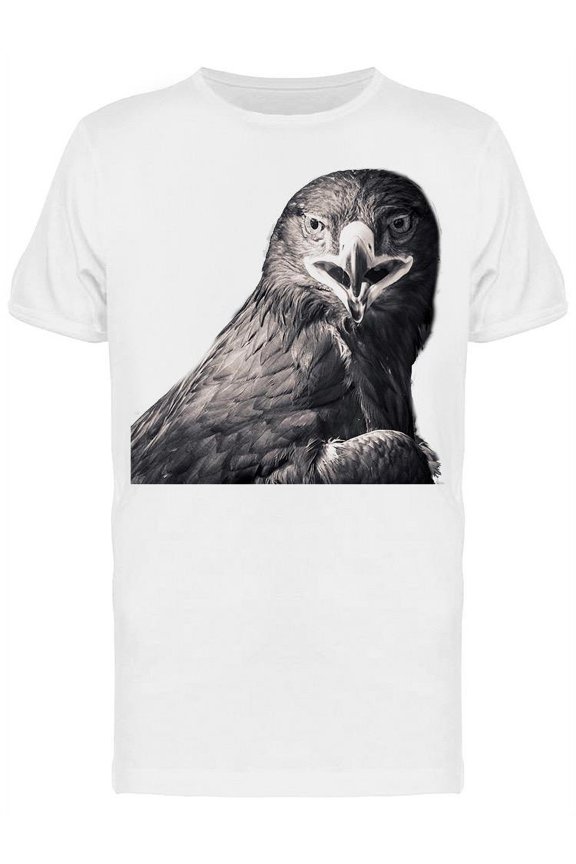 Beautiful Golden Eagle Portrait T-Shirt Men -Image by Shutterstock, Male Large