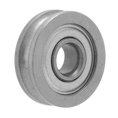 

U Bearing Pulley U Track Roller Bearing Practical 17Mm OD Stainless Bearing Steel Aisi440 For Industrial Linear Motion Low Running Noise Lfr50/5-4B