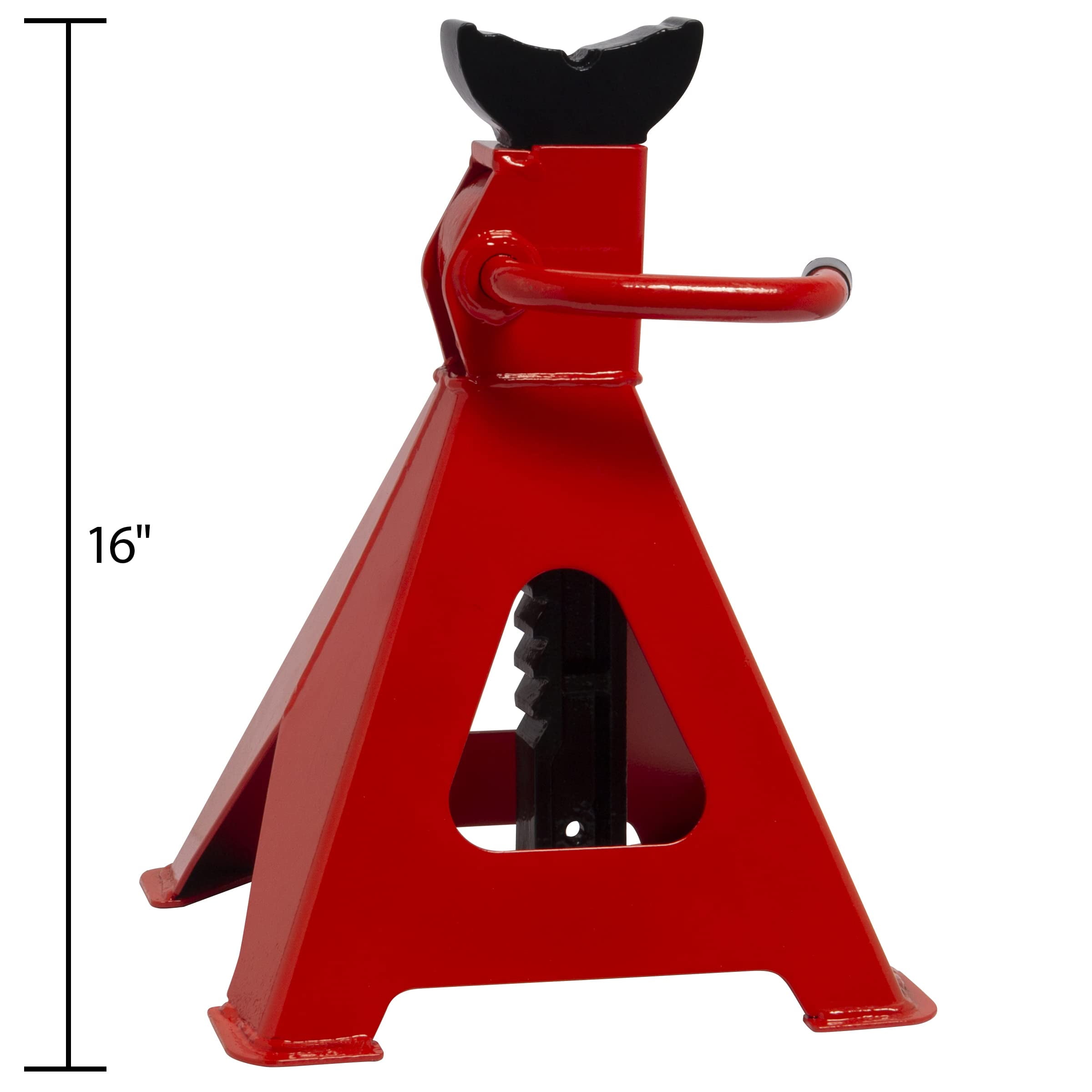 Myers Extreme Performance 6 Ton Jack Stands Pair, Adjustable & Self-Locking