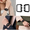 thumbnail image 6 of For Apple Watch Series 3 / 4 / 5 / 6 / SE Case, Njjex [1-Pack] Ultra Slim Thin Bumper Full Coverage Matte Hard Cover for iWatch Series SE 6 5 4 3 2 38 40 42 44mm -Black, 6 of 6