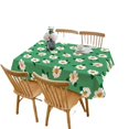 thumbnail image 1 of Tablecloth,print Polyester Rectangle Stain Resistant And Waterproof Tablecloth For Kitchen Dining Indoor Outdoor Buffet Tabletop Decoration(78inche), 1 of 4