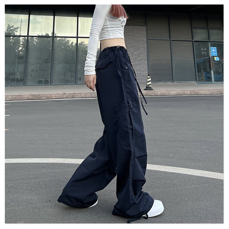 Y2K Fashion Aesthetic: High Waisted Baggy Patterned Pants