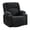 Dark Gray, variant on Oversized Manual Recliner Chair with Arm Storage,Swivel Rocker Recliner Chair for Adults with Adjustable Headrest,Nursery Glider Recliner with Phone Stand and Side Pockets for Living Room,Dark Gray