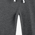 thumbnail image 6 of NOLDARES Wide Leg Sweatpants for Boys Joggers Baggy Sweat Pants Drawstring Elastic Waist Athletic Casual Pants(W132-Dark Gray), 6 of 7