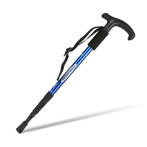 Trekking Poles Hiking Walking Sticks T Grip Mountaineering Backpacking