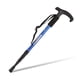 thumbnail image 1 of Postes de trekking Senderismo Bastones de caminatas T agarre Montañismo Mochila Muleta Aleación de aluminio Anti-Shock Portátil Azul Bande kenally OD003557-03, 1 of 7