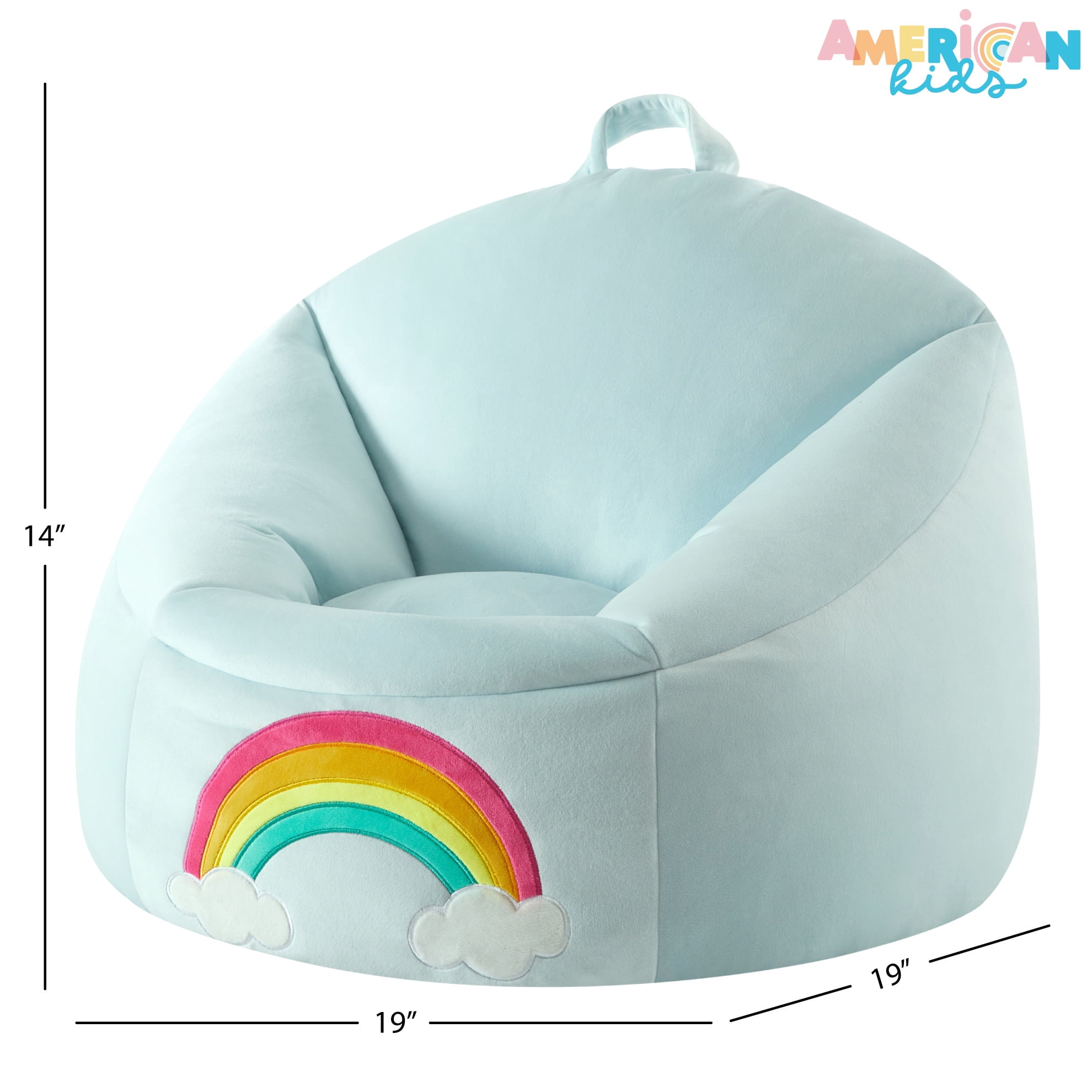 American Kids Squishy Unicorn Bean Bag - Walmart.com American Kids Squishy Unicorn Bean Bag - Walmart.com