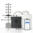 thumbnail image 1 of Phonetone Amplificateur de Téléphone Cellulaire pour la Maison, Amplificateur 4G LTE pour un Signal jusqu'à 4500 Pi2, avec Antennes Directionnelles à Haut Gain, 65 dB, Bande 4/5, Approuvé ISE, 1 of 8