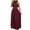 Red, variant on Women Ladies Maxi Summer Long Evening Party Beach Dress Sundress White Wine Red Clothes