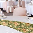 thumbnail image 5 of Coolnut Abstract Roll Yarn Square Table Runner, Kitchen Table Matching for Daily and Holiday Seasonal Indoor or Outdoor Party (27X120). House Decor, 5 of 7