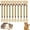 10pcs, variant on Natural Silvervine Dental Sticks for Cats, Natural Cat Chews for Dental Health, Catnip Alternative Chew Toys with Hairball Control, Individually Wrapped Cat Teeth Cleaning Sticks