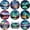 Aurora, variant on Goyunwell 8Pcs Ocean Diamond Art Painting Coasters Kits with Holder Diamond Art Non Slip Coaster Kits DIY with Holder Crafts for Adults Diamond Art Painting Kits Supplies for Christmas Gift