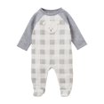 thumbnail image 1 of Mud Pie Baby Crochet Sheep Sleeper, Gray, 3-6 Months, 1 of 2