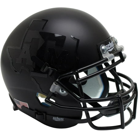 Texas A&M Aggies Schutt All Black Mini Football Helmet