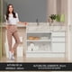 thumbnail image 5 of Mueble Modulo Para Baño Gabinete Lavabo Madesa 120cm BB, 5 of 11