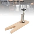 thumbnail image 4 of Bench Pin Clamp Set, Wooden Bench Pin Clamp Portable V Slot Multifunctional Easy To Install  for Jewelry Making, 4 of 7