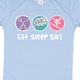 thumbnail image 4 of Inktastic Skiing Eat Sleep Ski Sports Girls Baby Bodysuit, 4 of 5