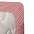 thumbnail image 3 of Ambesonne Coral Fitted & Top Sheet Set with Sham, Tub with Inspirational Saying, Coral and Turquoise, 3 of 4