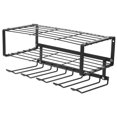 thumbnail image 4 of Power Tool Holder Cordless Drill Organizer Wall Mount Black - Storage Rack for Workshop Garage, 4 of 8