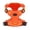Orange, variant on No Pull Escape Proof Dog Harness, Reflective Vest with Handle for Large Dogs