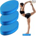 thumbnail image 1 of 3 Pack Foam Pad Balance Pad Foam Balance Pad Soft Yoga Balance Pad Stability Trainer Foam For Physical Therapy Rehabilitation Core Strength Training D, 1 of 5
