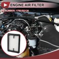 thumbnail image 2 of Elemento de filtro de aire del motor Unique Bargains No.17801B2130 para Kia Niro 1 Pc Larga Vida para Auto, 2 of 7