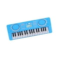 thumbnail image 1 of Teclado de piano electrónico de 37 teclas, juguetes educativos para la primera infancia, multifuncional Azul, 1 of 8