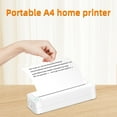 thumbnail image 2 of Riwcyla A4 Portable Paper Printer Thermal Printing Wireless BT Connect Compatible with iOS and Android Mobile Photo Printer Support 210mm Wide for Travel Home Office Printing Sketches Reports Print, 2 of 6
