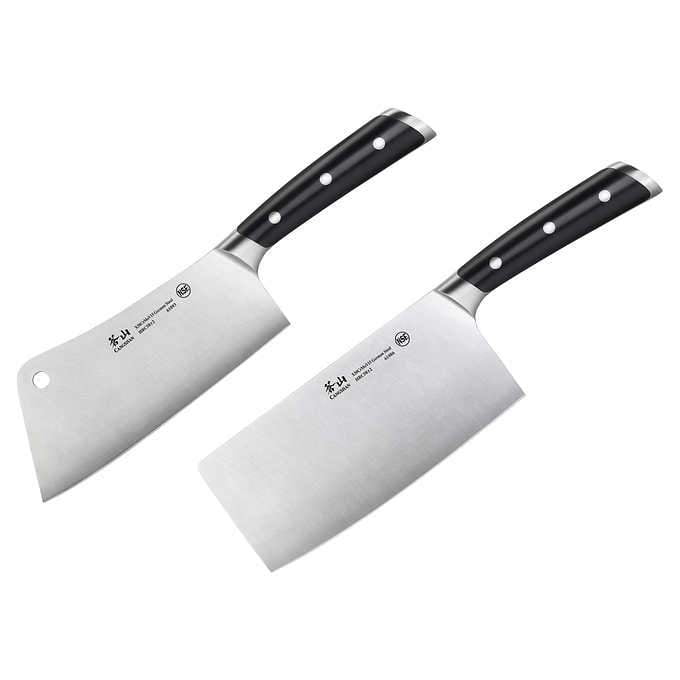 Cangshan S1 Series German Steel Forged 2-piece Cleaver Knife Set