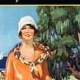 thumbnail image 2 of 12" x 18" Gulf Coast Golf 1932 Vintage Travel Poster Wall Art, 2 of 4