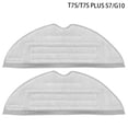 thumbnail image 2 of Inteprter Paño de barredora de 2 piezas, fácil de usar, suministro doméstico, accesorios de máquina ligeros, reemplazo para máquina S7 T7S T7S Plus Electrónica, 2 of 6