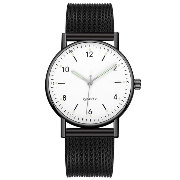 SENJIAQ Stylish Watch Women,Ladies High-end Quartz Watch Stainless Steel Luminous Dial Leisure Watch Birthdays, Graduations, Christmas Eve, Halloween,Anniversaries Gifts