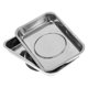 thumbnail image 2 of GOOHOCHY Bandeja magnética para guardar tornillos (2 unidades), de acero inoxidable, para tuercas magnéticas, organizador de piezas pequeñas para mecánicos, piezas metálicas, accesorios de taller., 2 of 8