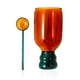 thumbnail image 1 of Vaso para bebidas, taza para helado con patas dulces y cuchara, para jugo, agua, ensalada de frutas, pudín, colores surtidos, 1 of 6