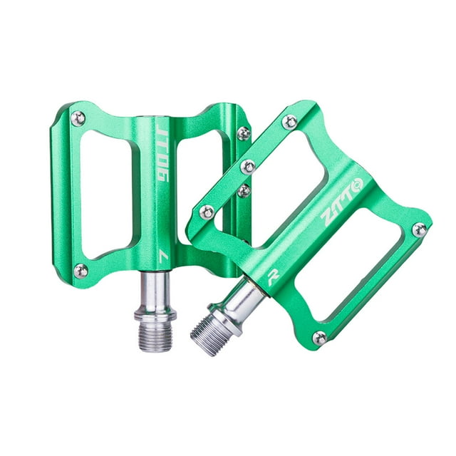Pedales de bicicleta Sonducket ZTTO 1 par de aleación Eje de acero 32 picos color sólido Verde