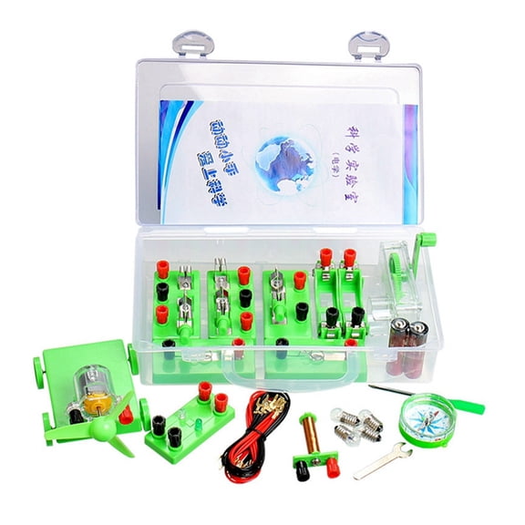 X37E Physics Labs Circuit Learning Kit Basic Electricity & Magnetism Exploration Set for Science Education