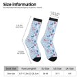 thumbnail image 5 of Yiaed Animal Print Great elasticity Crew Socks Sports socks for Men and Women, 5 of 5