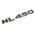thumbnail image 1 of Matte Black ML450 Car Letter Number Rear Trunk Badge Emblem for Mercedes Benz, 1 of 4